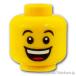  Lego детали продажа поотдельности #3626cpb1354 Mini fig двойной head - смех лицо / плач . лицо : желтый | LEGO. детали 