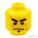  Lego детали продажа поотдельности #3626pb0445 Mini fig двойной head -.. царапина. не машина неприятный лицо / зуб ...... .. лицо : желтый | LEGO. детали 