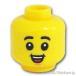 Lego детали продажа поотдельности #3626pb2727 Mini fig head -.... ho pe. мужчина : желтый | LEGO. детали 