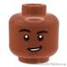  Lego детали продажа поотдельности #3626pb2872 Mini fig двойной head - смех лицо /...... лицо : Brown | LEGO. детали 