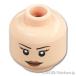 Lego детали продажа поотдельности #3626pb3616 Mini fig двойной head -. сделал женщина /... разряд смех лицо : свет nga-| LEGO. детали 