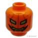  Lego детали продажа поотдельности #3626pb3922 Mini fig head - тыква Jack *o-* фонарь : orange | LEGO. детали 