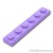  Lego детали продажа поотдельности #3666 plate 1 x 6: лаванда | LEGO. детали 