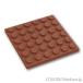 レゴ パーツ ばら売り #3958 プレート 6 x 6：ブラウン | LEGOの部品