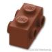 レゴ ブロック パーツ ばら売り #52107 1 x 2 - 2面スタッド：ブラウン | LEGOの部品