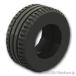  Lego машина детали продажа поотдельности #58090 шина - 30.4 x 14 - solid : черный | LEGO. детали 