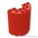  Lego детали продажа поотдельности #87926 цилиндр половина 3 x 6 x 6 - cut наружный : красный | LEGO. детали 