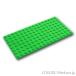  Lego детали продажа поотдельности #92438 plate 8 x 16:b светло-зеленый | LEGO. детали 