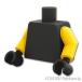  Lego детали продажа поотдельности #973c010 простой торс - желтый arm / черный рука : черный | LEGO. детали 