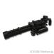  Lego custom детали M134 Mini gun /gato кольцо gun : черный | LEGO сменный мини фигурка кукла 