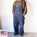 60s USA производства BIG BUCK Denim комбинезон полный размер W38 low задний America производства Vintage D148-21-0120