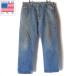 1986 год производства USA производства Levi's 501 прекрасный atali пчела maru джинсы полный размер W39 L30.5 80s один пункт предмет Vintage America производства Denim D151-21-0043