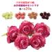 [ free shipping ] artificial flower flower parts rose .. not rose handmade wedding party artificial flower rose flower only 5 centimeter 10 piece wall decoration silk flower a-