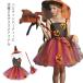  Halloween костюм костюмированная игра маскарадный костюм 3 позиций комплект chu-ru One-piece ребенок платье тыква ... женщина Halloween Halloween костюм halloween