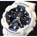 CASIO G-SHOCK �J�V�I G�V���b�N �A�i�f�W �����Y�r���v �z���C�g���o�[�x���g �C�O���f�� GA-100B-7A