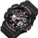 CASIO G-SHOCK �J�V�I G�V���b�N �A�i�f�W �����Y�r���v �u���b�N GA-100-1A4 �C�O���f��