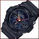 【訳あり外箱凹みあり】CASIO G-SHOCK カシオ Gショック ソーラー電波腕時計 アナデジモデル ブラック/ネオン 海外モデル GAW-100BMC-1A