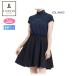 [ кошка pohs рассылка возможность ] Lanvin LANVIN VG5SOP41Lrete-s. пот UV cut стрейч One-piece mok шея рубашка с коротким рукавом Golf одежда спорт одежда весна лето 