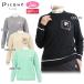 piko-ne Club PICONECLUB C518103 женский вязаный длинный рукав кашемир 100% тянуть over Golf одежда спорт одежда осень-зима 