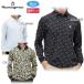  Munsingwear одежда Munsingwear MG5FLS51M мужской рубашка-поло с длинным рукавом стрейч UV cut обратная сторона ворсистый камуфляж -ju Golf одежда спорт одежда осень-зима 