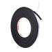 PATIKIL 5 M �V�[�����O�t�H�[���e�[�v ��6 mm ����3 mm �ЖʃE�F�U�[�X�g���b�s���O �h�A�V�[���X�g���b�v ���h�A�f�M�ޗp