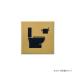 pikto грамм автограф TOILET античный Gold 64029
