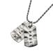  параллель импорт Paul Smith колье PAUL SMITH Mini персональный медальон M1A NECK MDTAG 82 мужской серебряный серебряный 