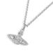  параллель импорт Vivienne Westwood колье Vivienne Westwood Mini автобус relief 63020086 02P116 CN женский серебряный серебряный 