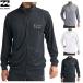 [ кошка pohs рейс ]26SS BILLABONG Rush Guard BG011-854 RASH ZIP THRU: стандартный товар / Billabong / мужской / длинный рукав / Zip выше / выгоревший на солнце участок предотвращение / морская вода ./BG011854