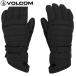 18-19 レディース VOLCOM グローブ PEEP GORE-TEX GLOVE k6851904: blk 正規品/ボルコム/グローブ/スノーボード/snow/スノボ