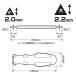 ANEX �O�p�`�l�W�p �h���C�o�[�r�b�g ��1.6 ��2.3 �O�p�l�W�p �������� �ߋ� �i�i ���� �C�� ���� �׎���[ ���{�� ���O�� No.33-TR1623 �A�l�b�N�X�c�[�� �֘A�摜1