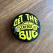  жестяная банка значок GET THE BUG Volkswagen Beetle воздушное охлаждение модель 1 Vintage PINBACK Vintage Vintage античный America б/у одежда смешанные товары USA