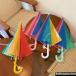  зонт Kids детский модный Rainbow ребенок зонт мужчина девочка Kids зонт прозрачный ученик начальной школы 