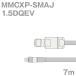 Ʊ�������֥�1.5DQEV MMCXP-SMAJ (SMAJ-MMCXP) 7m (����ԡ�����:50��) 1.5DQEV�ù������ʥĥ꡼�ӥ�å�