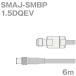 Ʊ�������֥�1.5DQEV SMAJ-SMBP (SMBP-SMAJ) 6m (����ԡ�����:50��) 1.5DQEV�ù������ʥĥ꡼�ӥ�å�