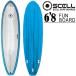 SCELL cell серфинг доска для серфинга вентилятор панель 6'8 синий blue to жизнь .n ласты есть FCS вязаный с футляром начинающий начинающий 