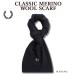  muffler FRED PERRY Fred Perry C8140 CLASSIC MERINO WOOL SCARF Laurel .... мужской женский 