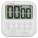 �h���e�b�N�iDRETEC�j T-616WT ���ʃ^�C�}�[ �V���{��10 �z���C�g T616WT