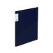  - стойка прозрачный файл тонкий Max A4 20 карман темно-синий SMFA4NVNL
