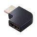[ ваш заказ ] Elecom HDMI L знак type адаптор левый направление черный AD-HDAABS04BK