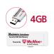 �ڤ����󤻡�USB3.0 McAfee�����륹�к� 4GB HUD-PUVM304GA1