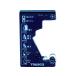 TRUSCO батарейка контрольно-измерительный прибор ( измерение для источник питания не необходимо ) TADC-10