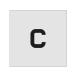 [ ваш заказ ]IM stencil C знак размер 50×40mm AST-C5040