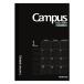 ���R�N�� 2027�N��1���n�܂�蒠 Campus �L�����p�X�_�C�A���[ �}���X���[ ����r�^�C�v A5  KOKUYO �j-CMSD-A5-27