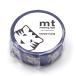 �����ù��� �ޥ����󥰥ơ��� mt PAPIER TIGRE TIGRE blue(�� 15mm �� Ĺ�� 5m)  MTPAPI11