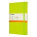 モレスキン クラシックノートブック 横罫 ハードカバー レモングリーン ラージサイズ QP060C2