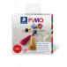  ste гонг -8015-DIY2 CLAY FIMO печь k Ray fimo кожа кисточка комплект 