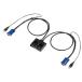  Sanwa Supply SW-KVM2UU сеть книжка соответствует персональный компьютер автоматика переключатель (2:1)