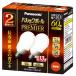  Panasonic pa look мяч premium A15 форма лампа цвет (2 штук ) лампа 60 форма модель E26 застежка 810 lm EFA15EL10H22T