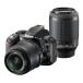 Nikon цифровой однообъективный зеркальный камера D3100 200mm двойной zoom комплект D3100WZ200
